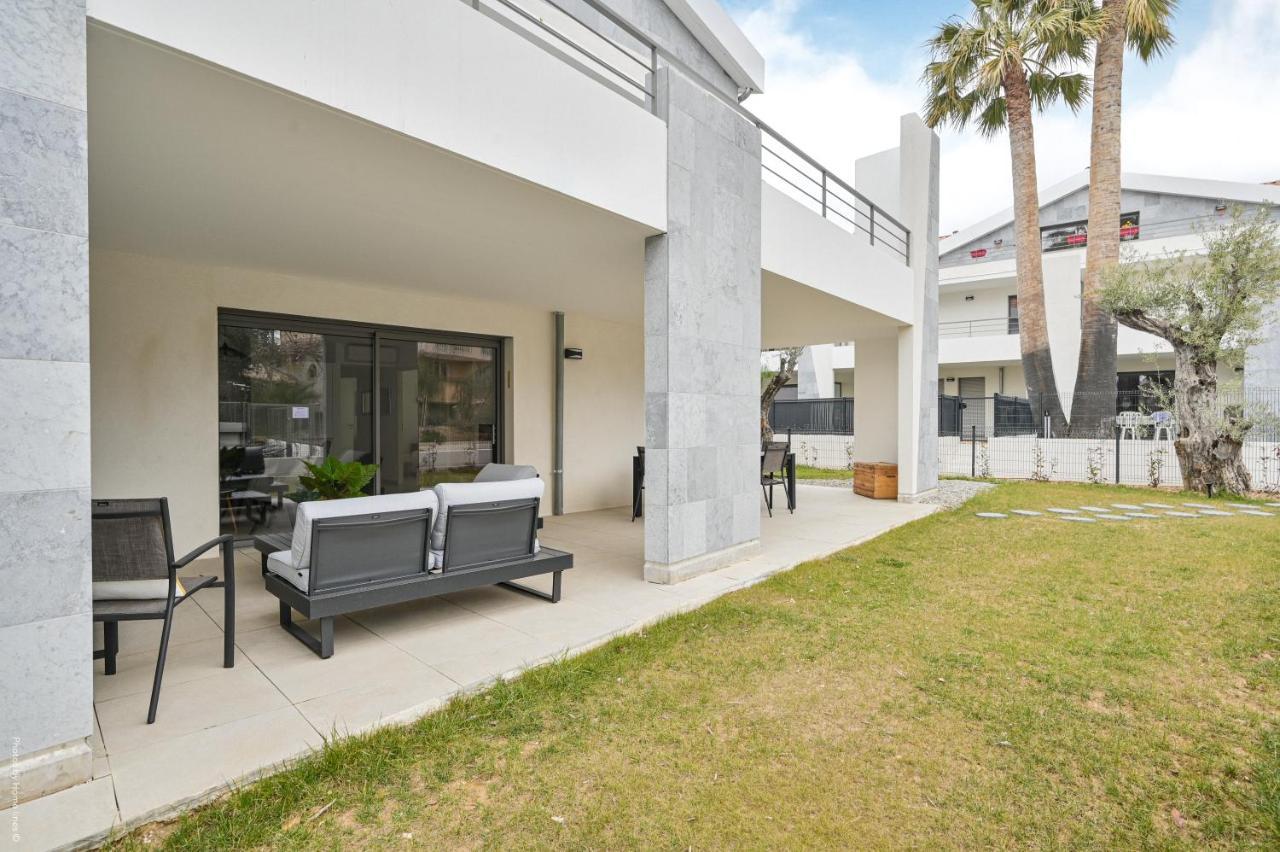 T4 Neuf - Jardin-Terrasse Et Piscine - Acces Direct Plages Et Centre Village - App C 12 Saint-Cyr-sur-Mer Exterior foto